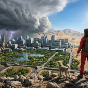 L'iconica immagine di Futura resa ultrarealistica dall'intelligenza artificiale.